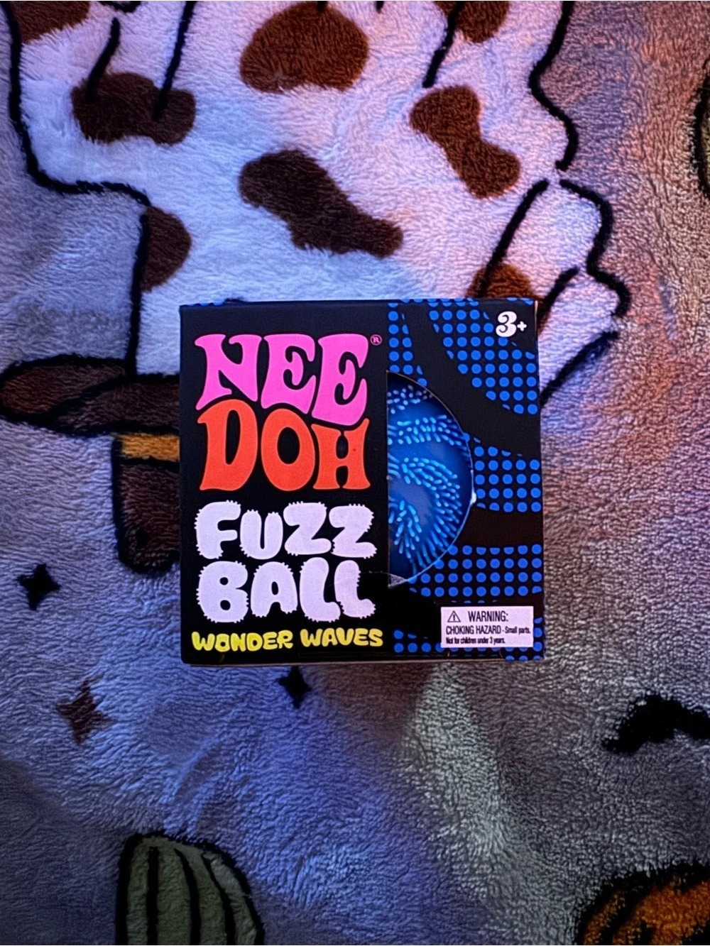 NeeDoh Fuzz Ball Wonder Waves Sensory Toy